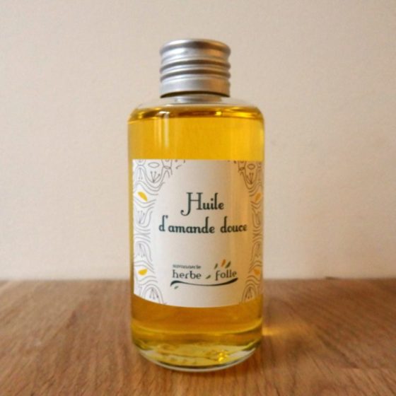 Huile vierge Amande douce 100 mL