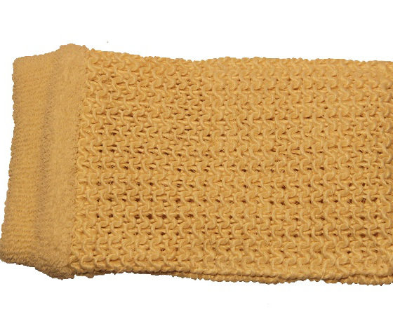 Gant de gommage en sisal