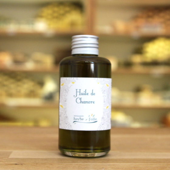 Huile vierge de chanvre 100 mL