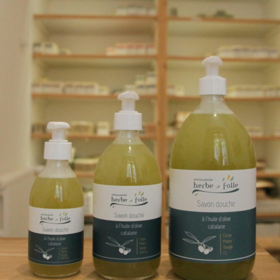 Savon douche à l'huile d'olive catalane